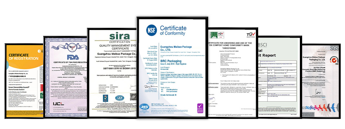 5 certificates