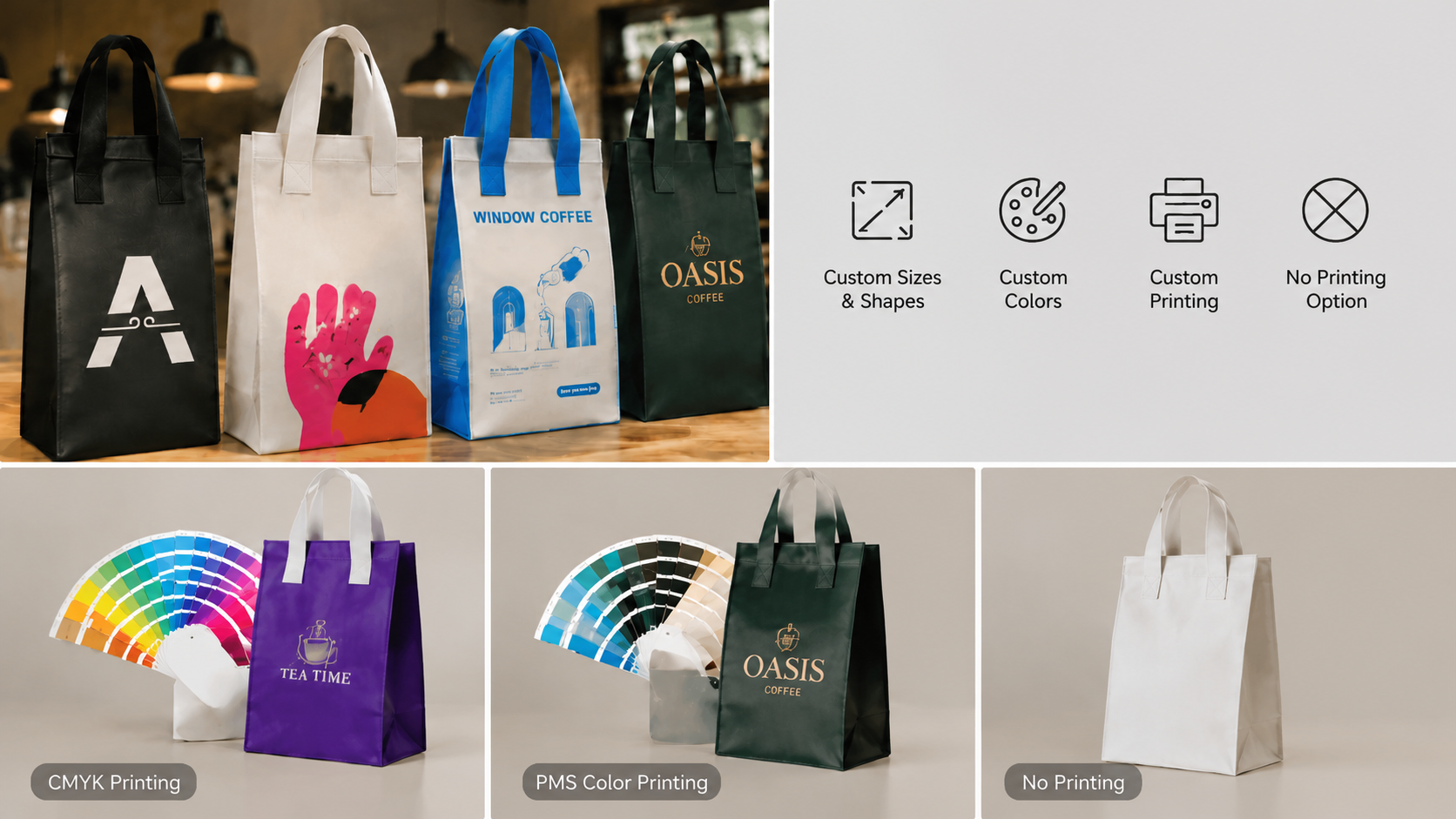 Affordable Non-Woven Thermal Bags for Takeout Packaging