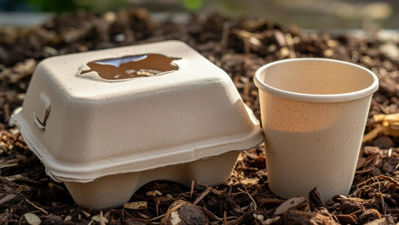 Bagasse composting and biodegradation image