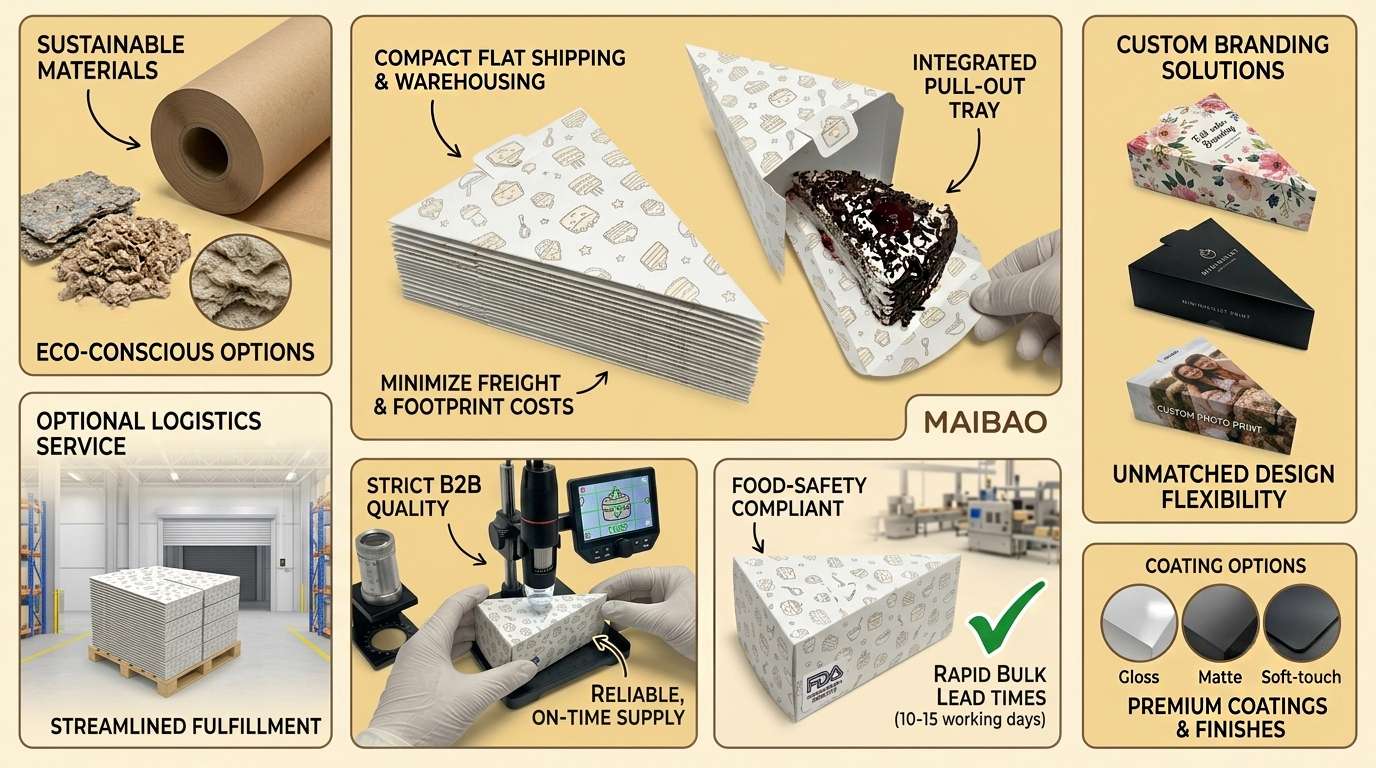 Cake Slice Boxes with Pull-out Tray for Bakery (5)