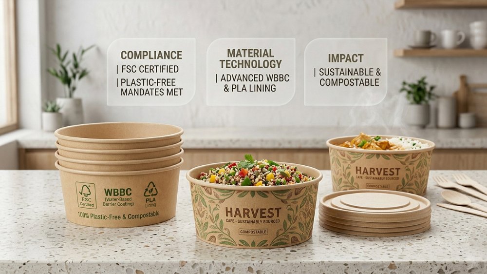 Compostable Eco-Friendly Disposable Bowls for Restaurants (1)