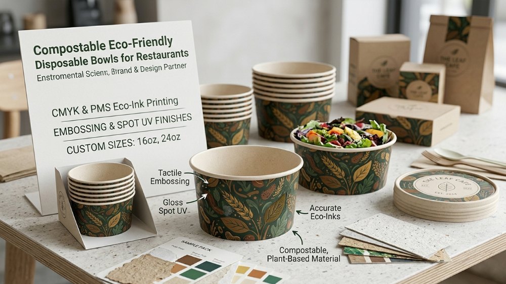 Compostable Eco-Friendly Disposable Bowls for Restaurants (3)