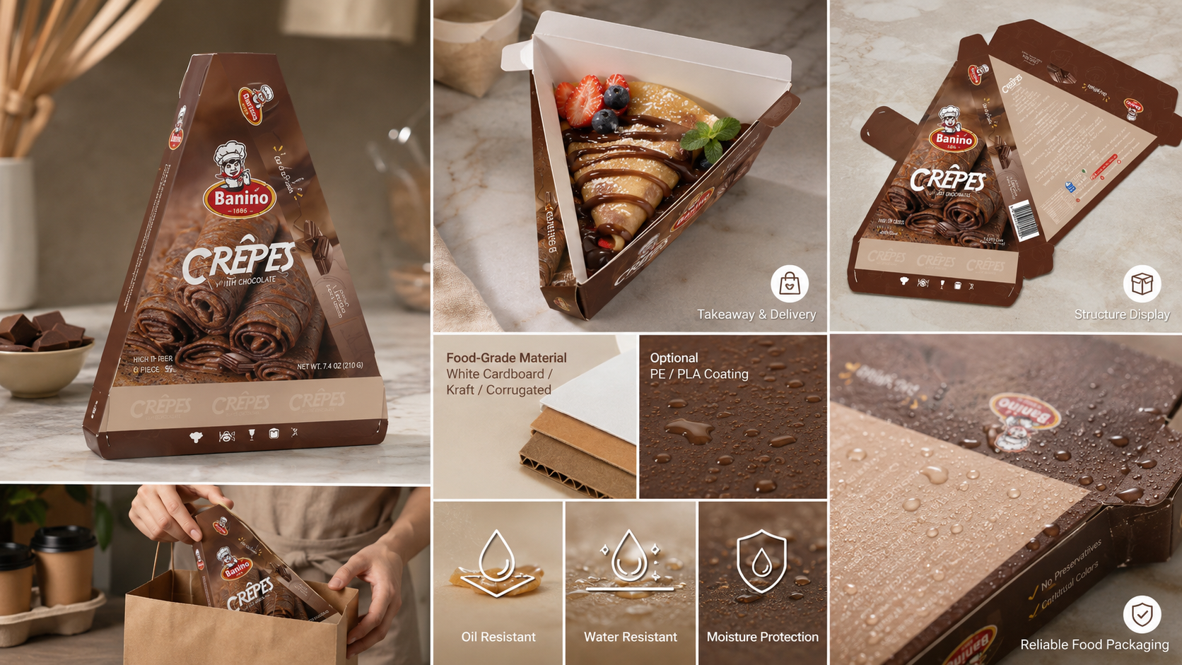 Custom Biodegradable Manufacture Logo Customized Crepes Packaging French Ocolibrir Trade Crepe Box-1