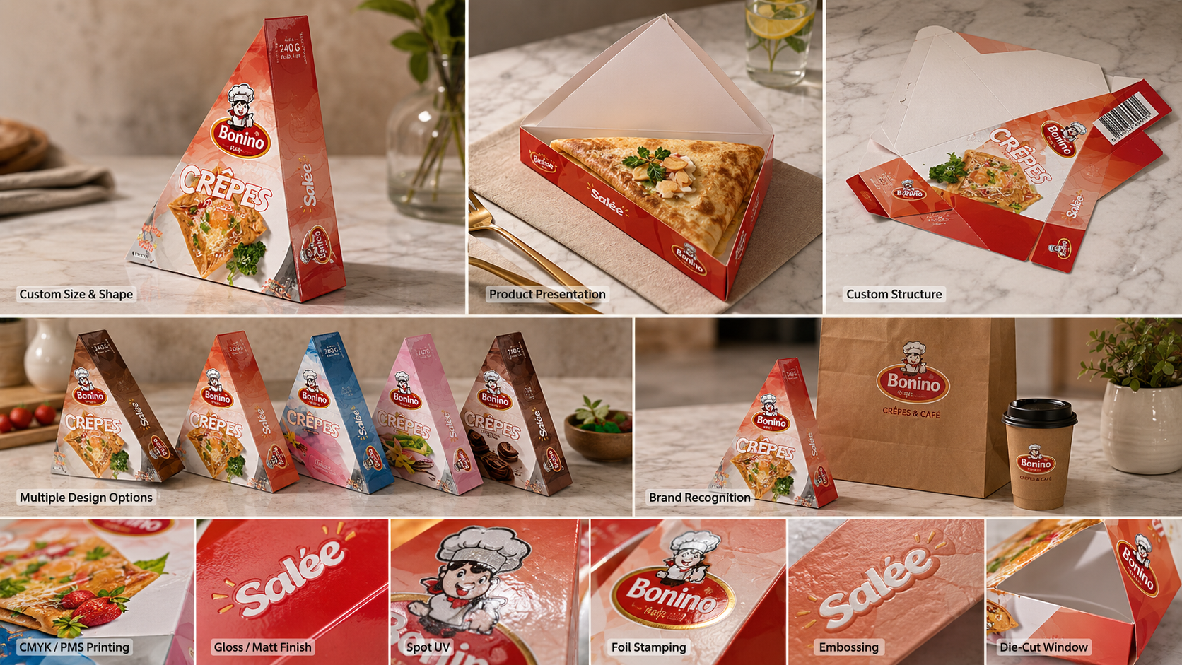 Custom Biodegradable Manufacture Logo Customized Crepes Packaging French Ocolibrir Trade Crepe Box-2