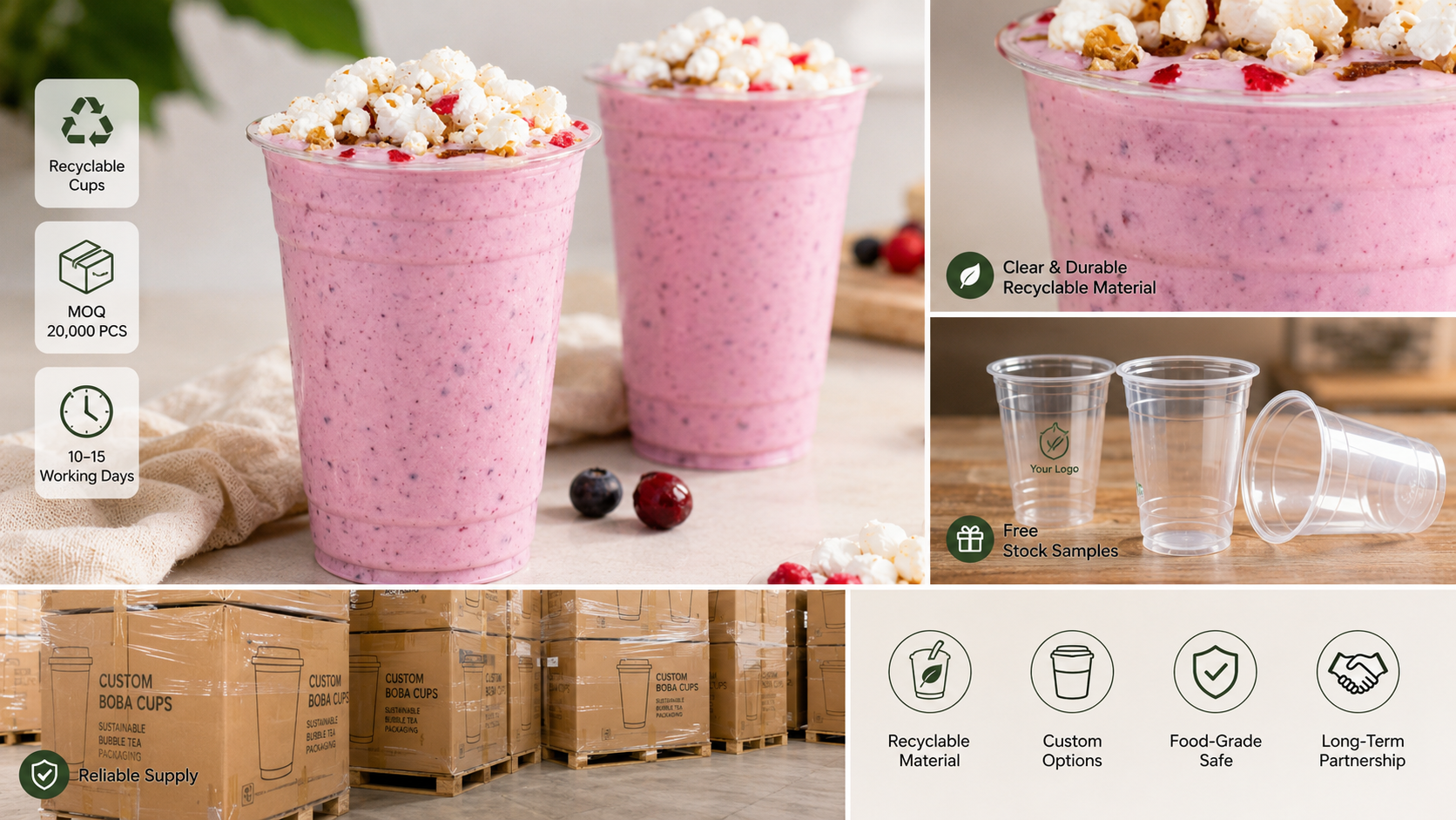 Custom Boba Cups for Sustainable Bubble Tea Packaging-5