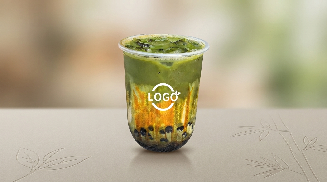 Custom Boba Cups for Sustainable Bubble Tea Packaging