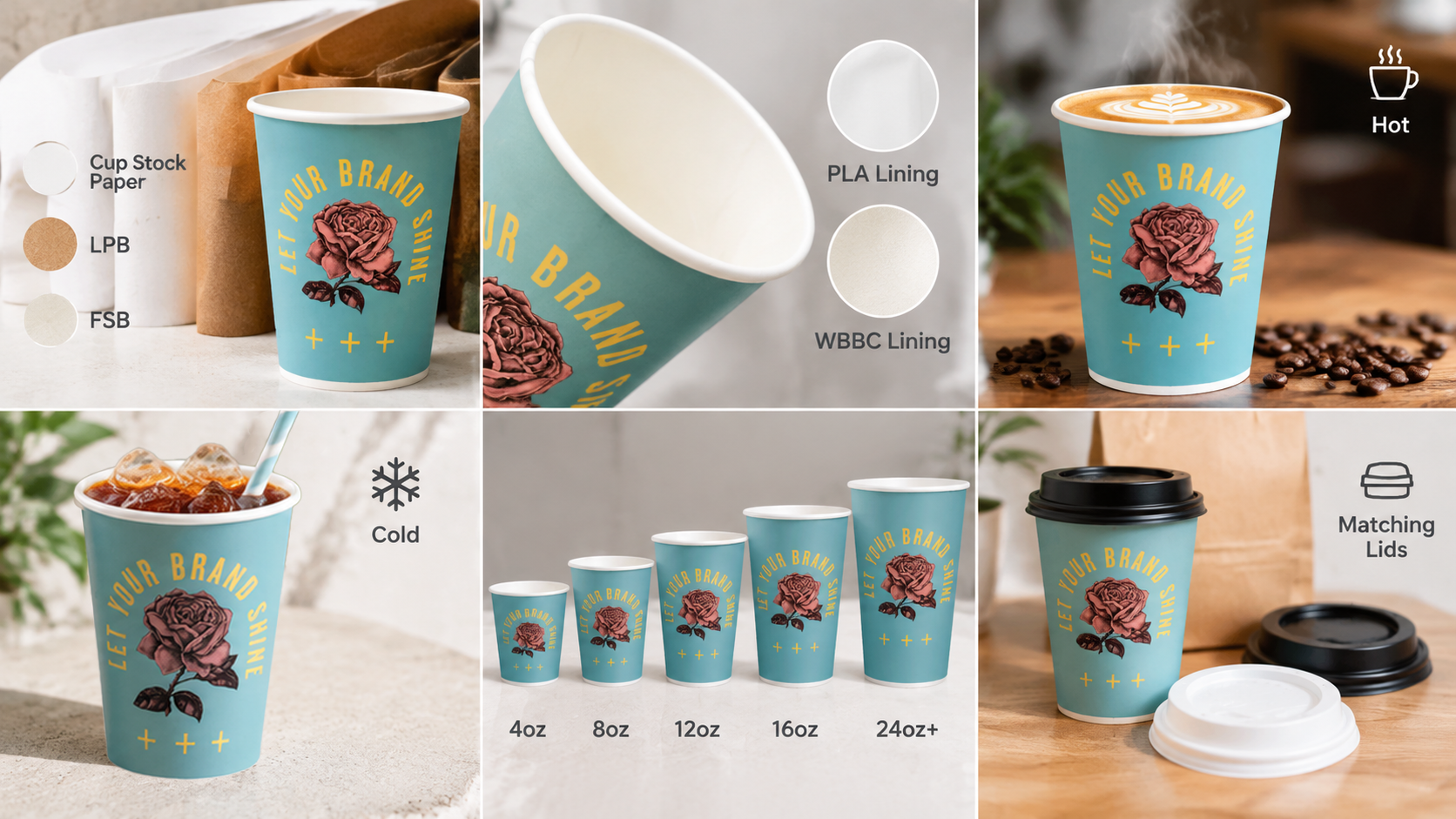 Custom Coated Paper Cups for Reliable Dining-1