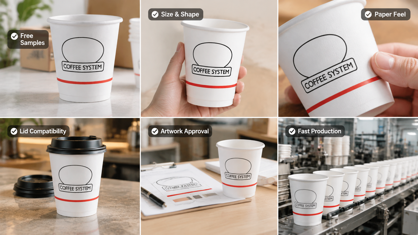 Custom Coated Paper Cups for Reliable Dining-3