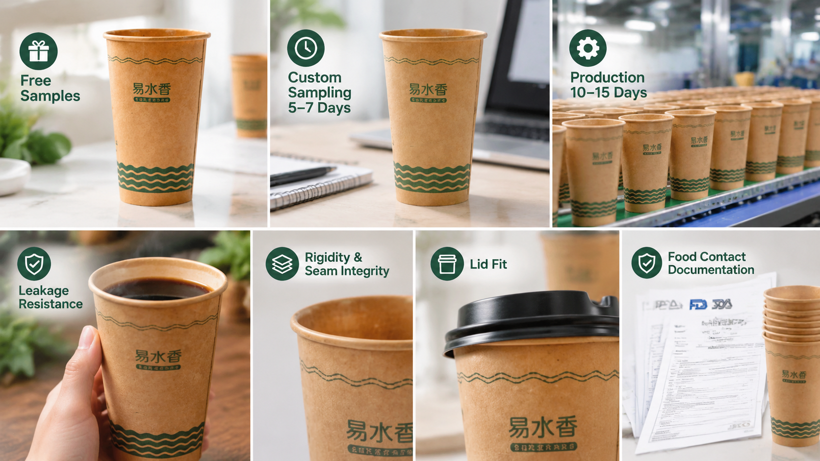 Custom Coated Paper Cups for Reliable Dining-3