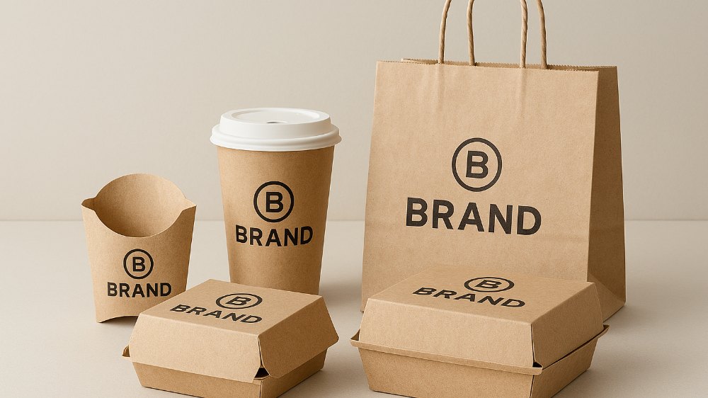 Custom French Fries Hamburger To Go Food Takeaway Fried Chicken Packaging Craft Paper Burger Box Boxes (2)