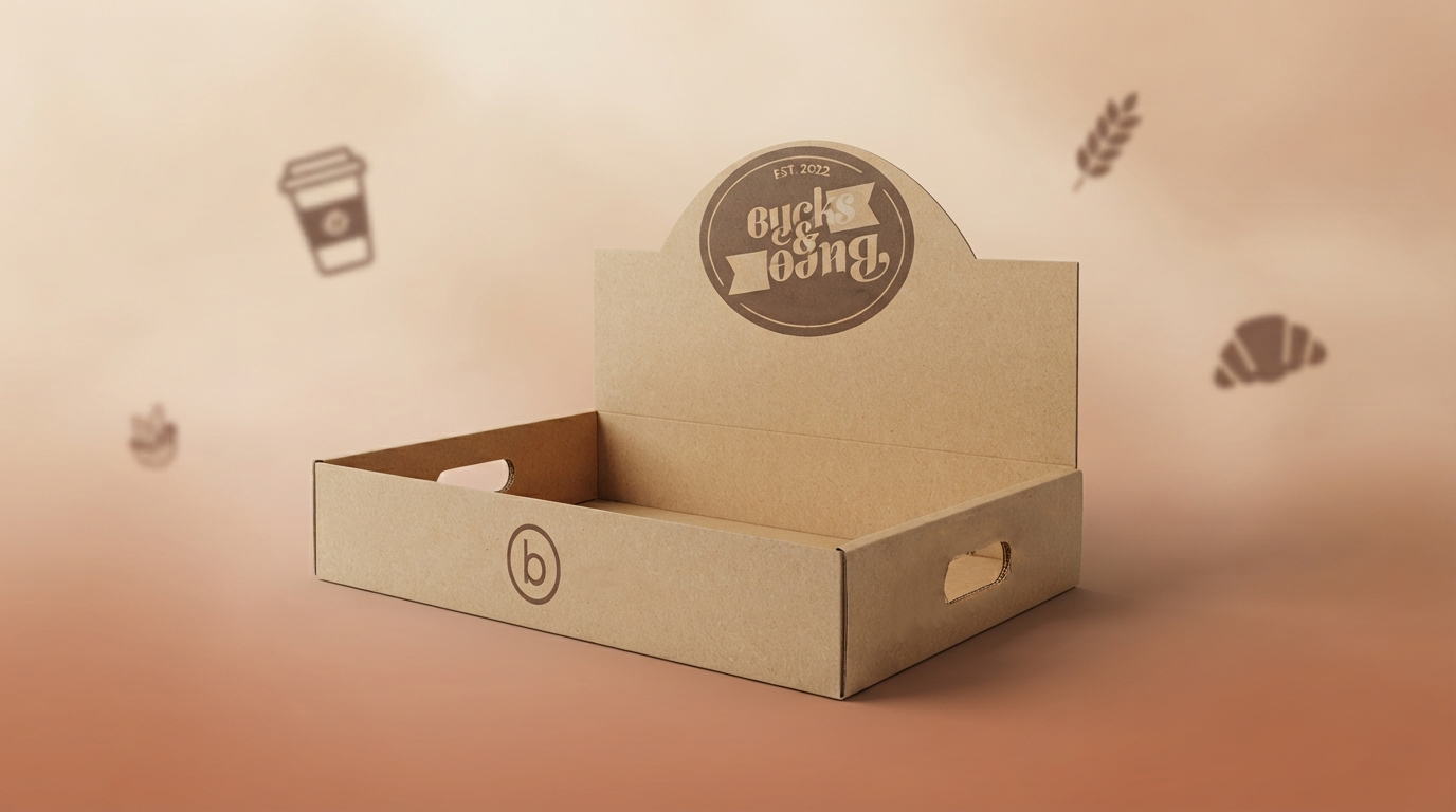 Custom Logo Brown Kraft Packaging Cardboard Takeaway Catering Box Takeout Food To Go Food Paper Container
