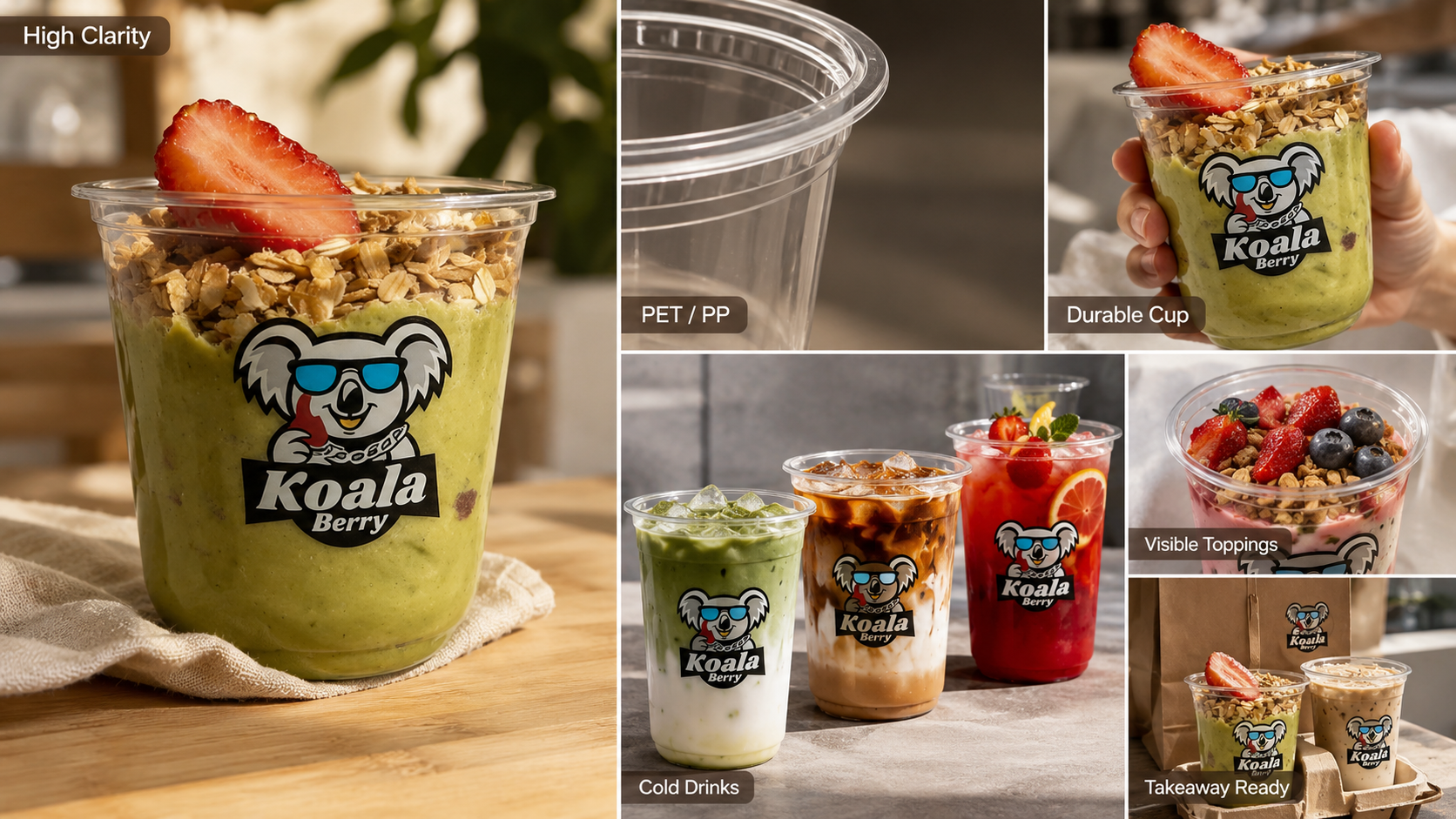 Custom Logo U Shape PET Cold Drink Disposable Plastic Cups Plastic Cup PET 12 16 oz to go cups for Drinks-1