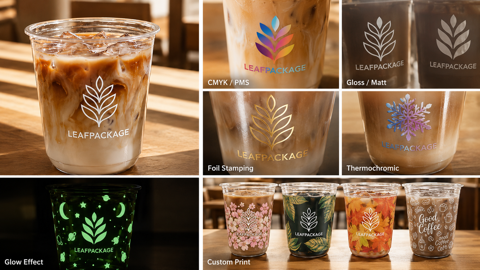 Custom Logo U Shape PET Cold Drink Disposable Plastic Cups Plastic Cup PET 12 16 oz to go cups for Drinks-3