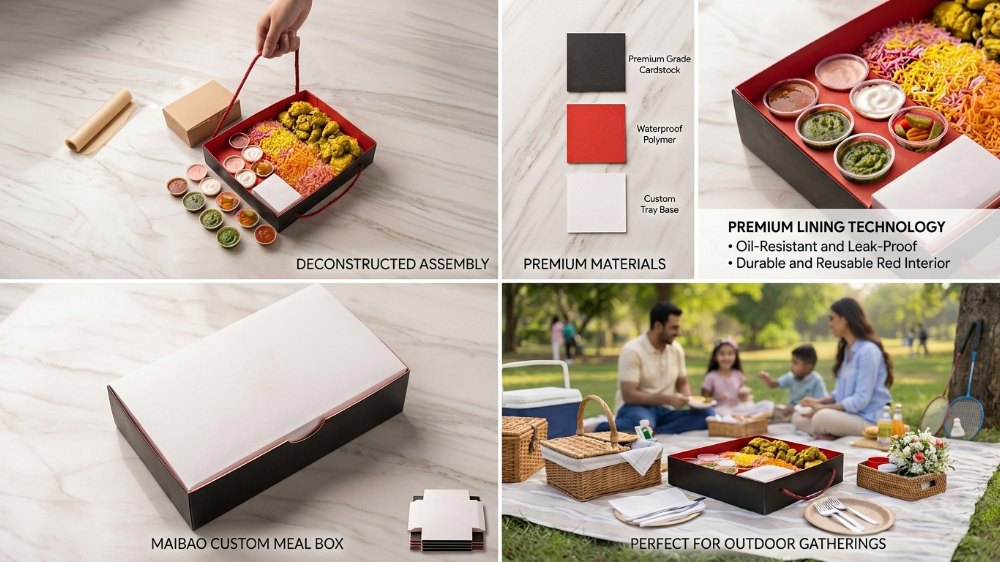 Custom Meal Box with Rope Handle & Tray (5)