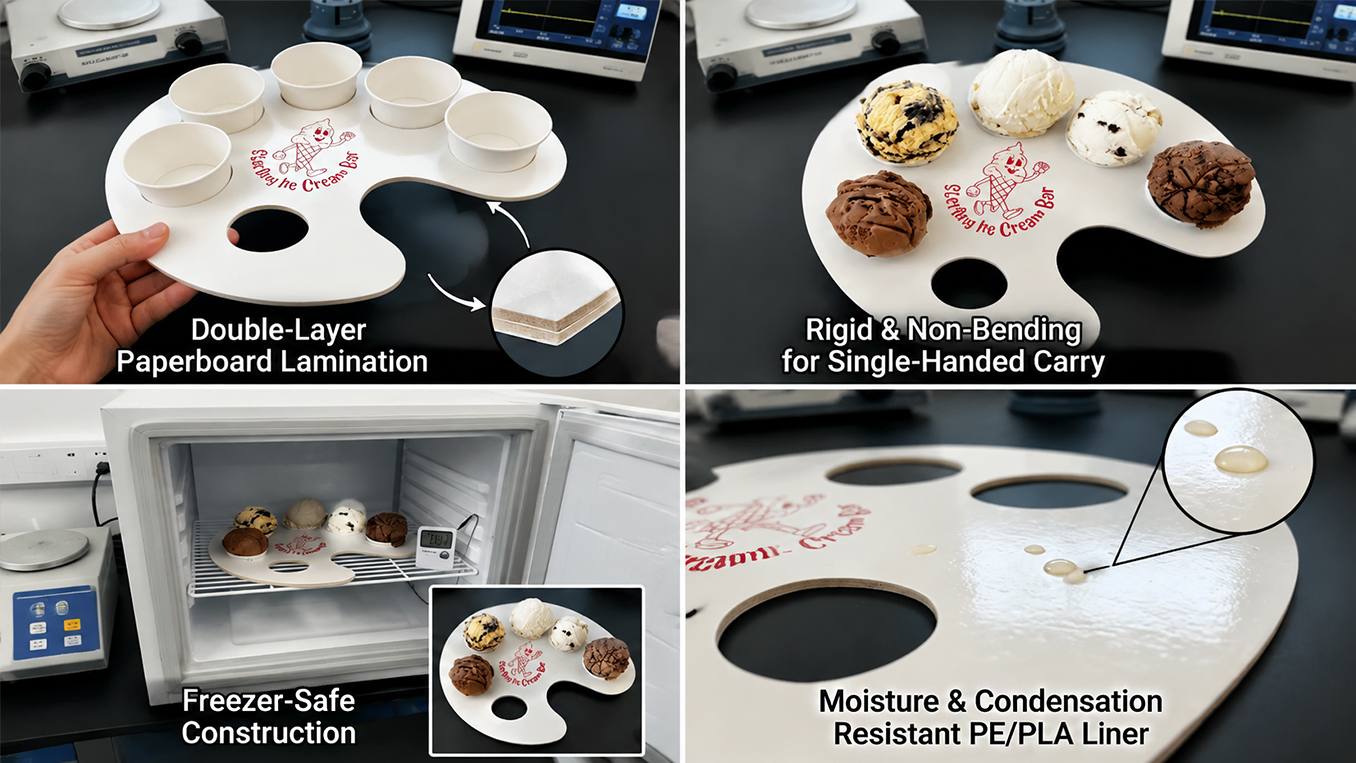 Custom Paper Ice Cream Flight Trays_ Wholesale Eco Packaging (4)