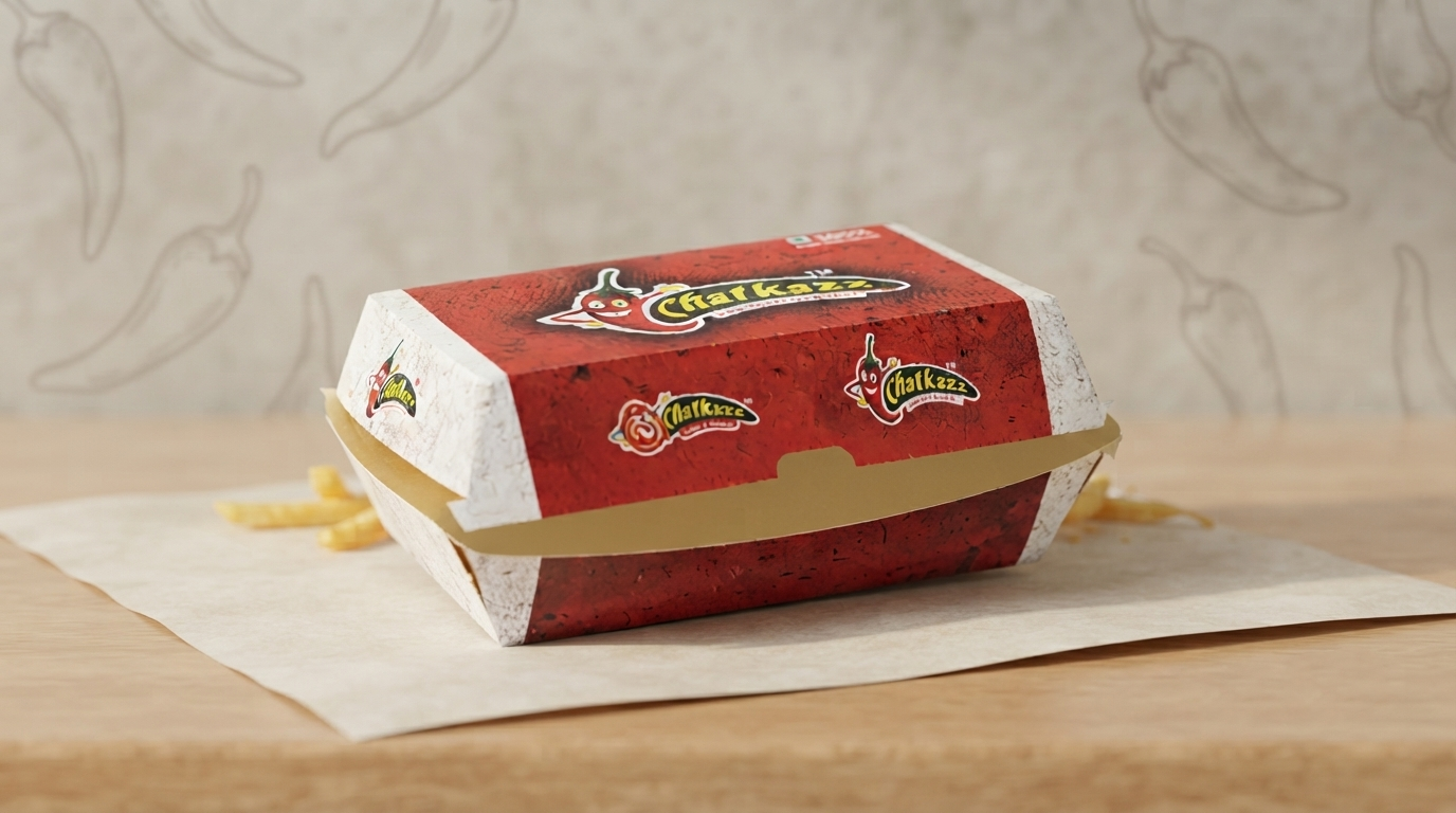 Custom Printed Burger Box Fast Food Take out Paper Box for French Fries Hamburger To Go