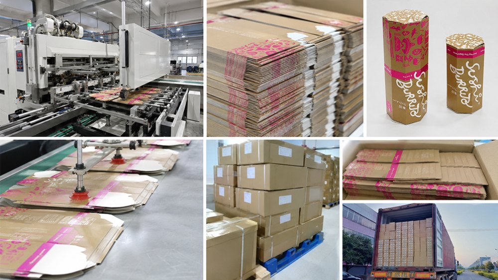 Custom Printed Food Grade Sushi Burrito Paper Box Take away To go Packaging Box With Logo (4)