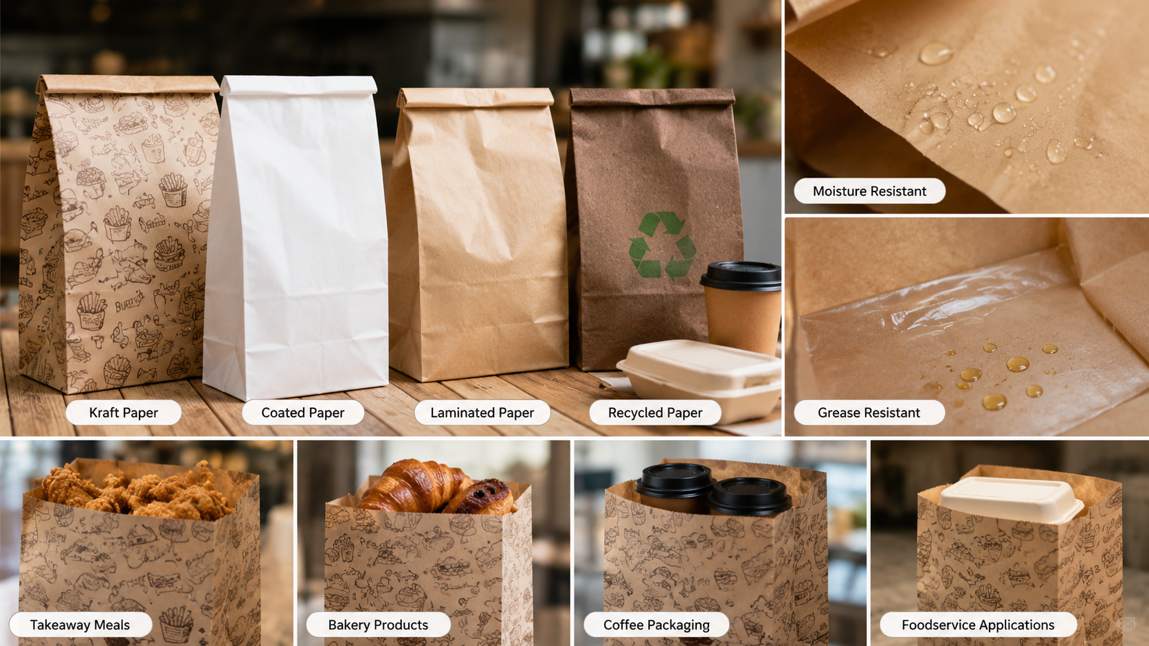 Custom Takeaway Bags for Personalized Meal Transport Packaging-1