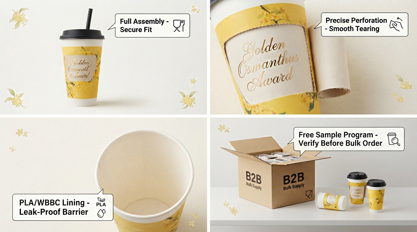 Custom Tear-to-Reveal Paper Cups _ Bulk B2B Manufacturer7