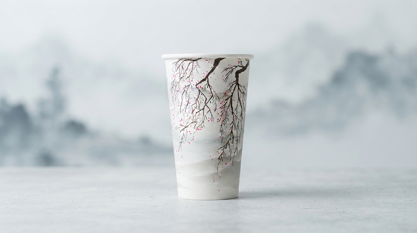 Custom Thermochromic Paper Cups for Beverage Brands