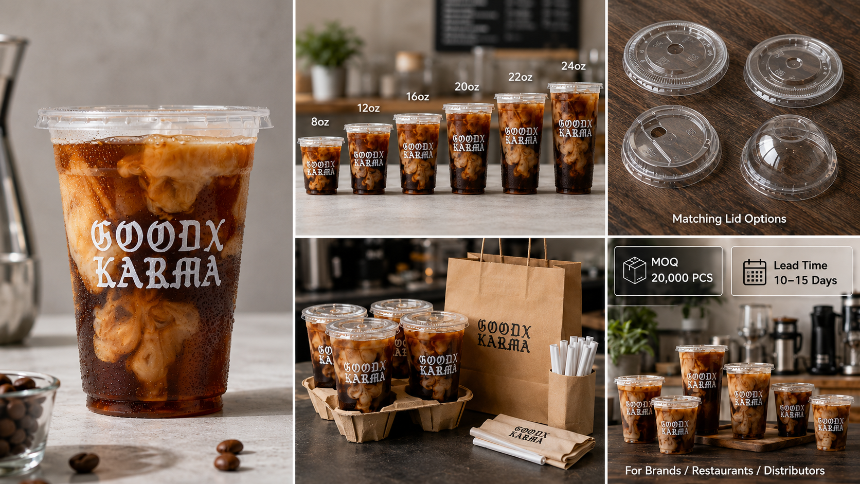 Custom Transparent Cup Disposable Smoothie Beer Wine Beverage Ice Cold Drink To Go Plastic Cup-4
