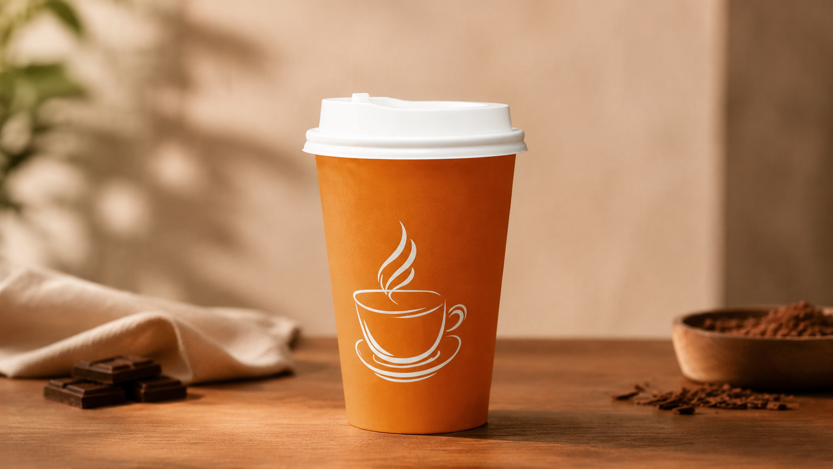 Disposable Hot Chocolate Cups for Takeaway