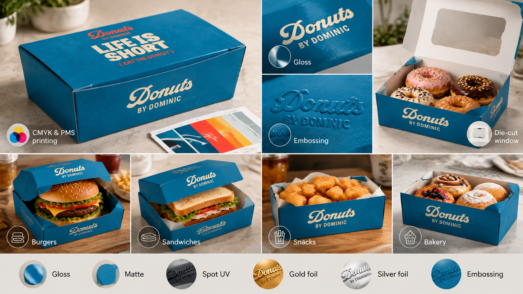 Durable Carton Food Boxes – Eco-Friendly, Leak-Resistant, Custom Printed for Takeaway & Catering-2