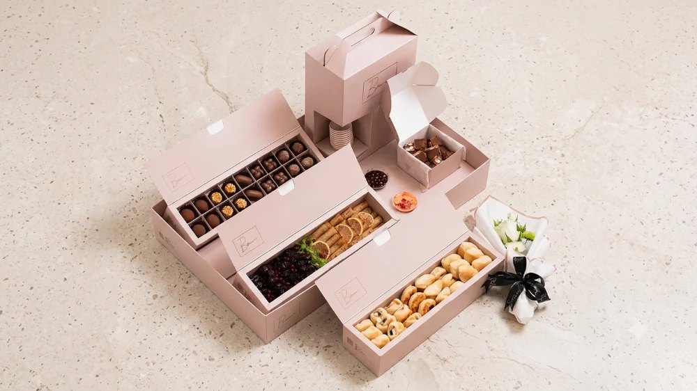 Eco-Friendly Custom Dessert & Coffee Catering Packaging Sets (6)