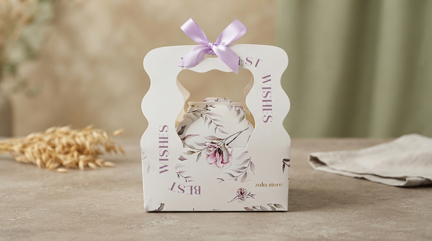 Eco-Friendly Paper Boxes for Cakes with Logo Printing