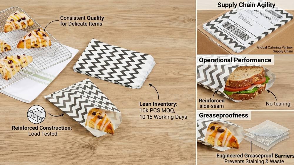 Greaseproof Paper Bags for Food Packaging & Takeout Solutions (3)
