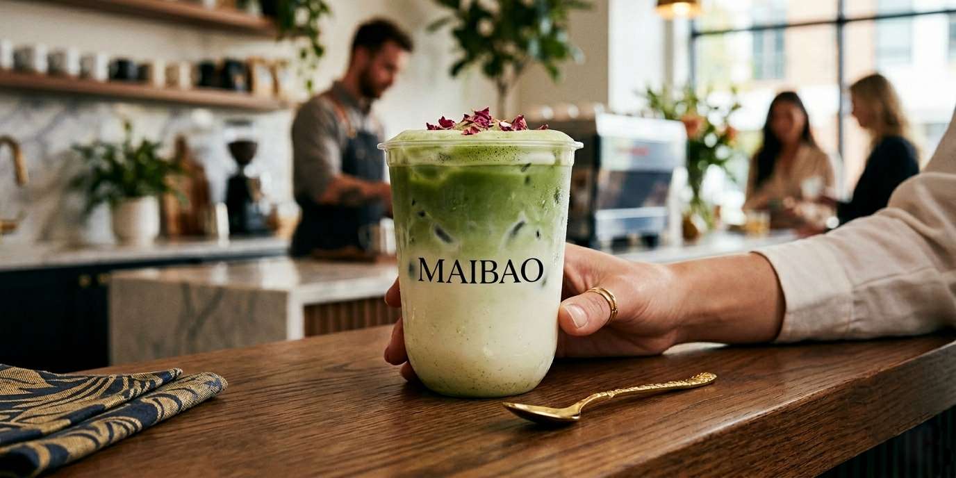 PET Logo Printed U-shaped Plastic Cups 500ml PP U Shape Bubble Tea Cold Cup (5)