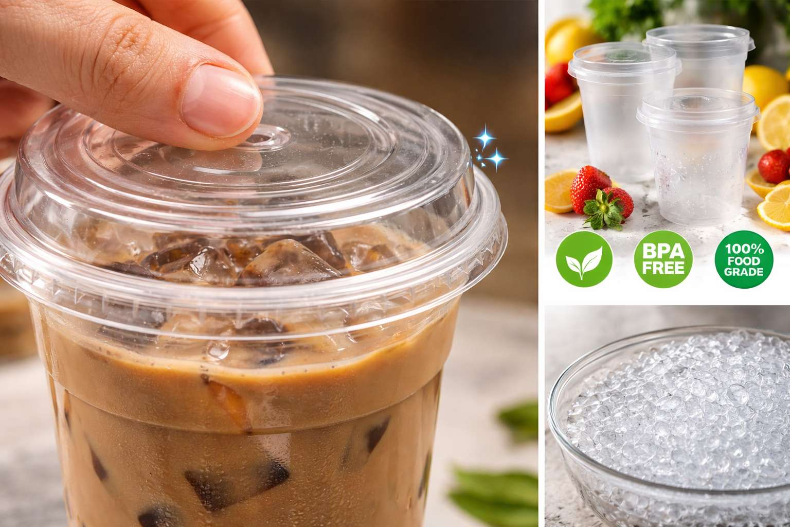 PET Logo Printed U-shaped Plastic Cups 500ml PP U Shape Bubble Tea Cold Cup (6)