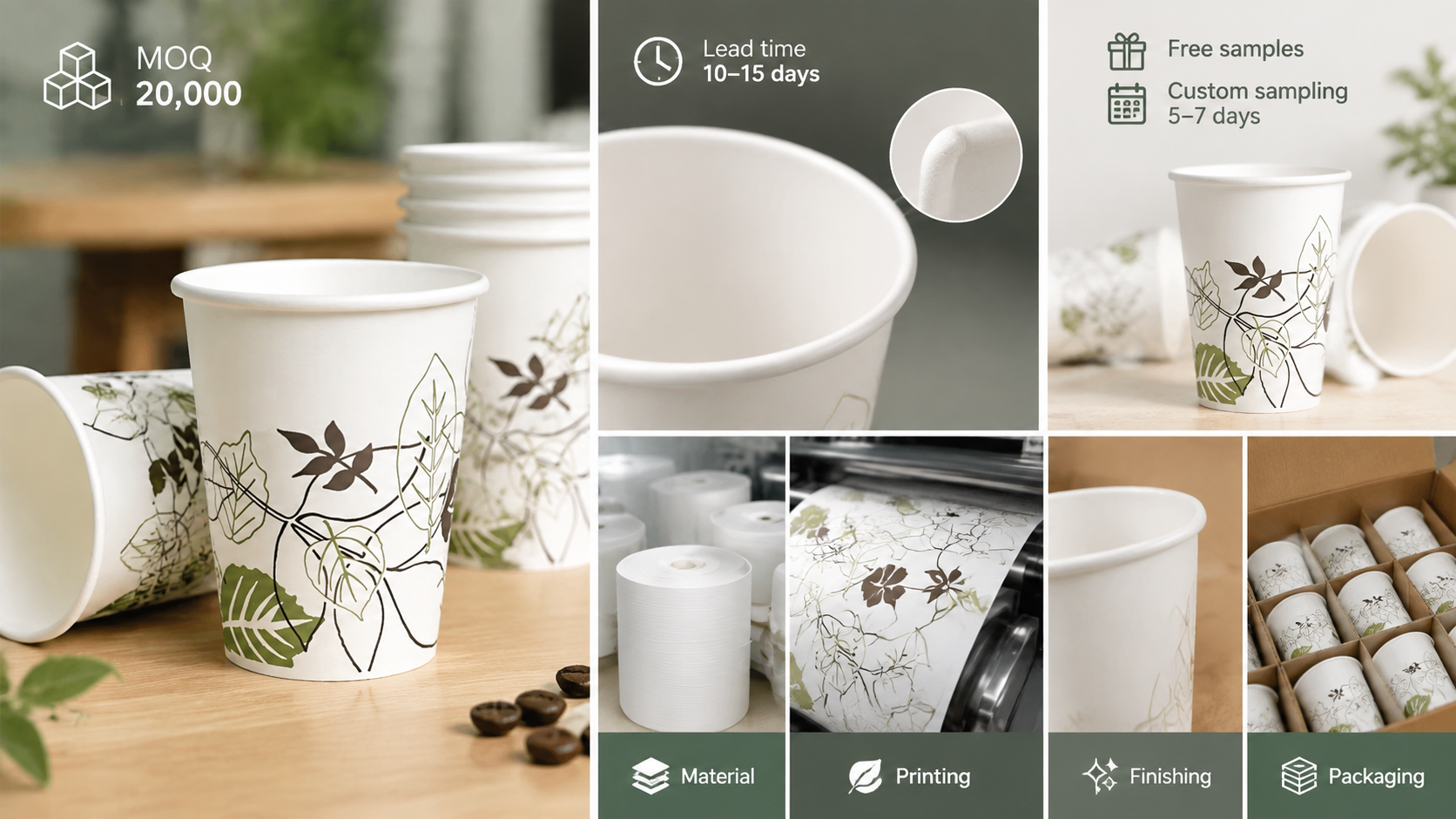 PLA Coated Paper Cups for Eco-Conscious Dining-4