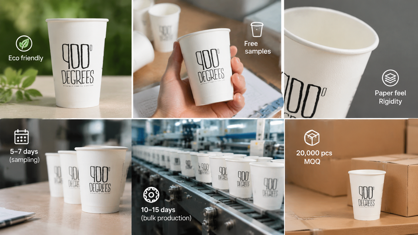 Premium 4oz Paper Cups – Eco-Friendly, Food-Grade, Custom Printed for Hot & Cold Drinks-3