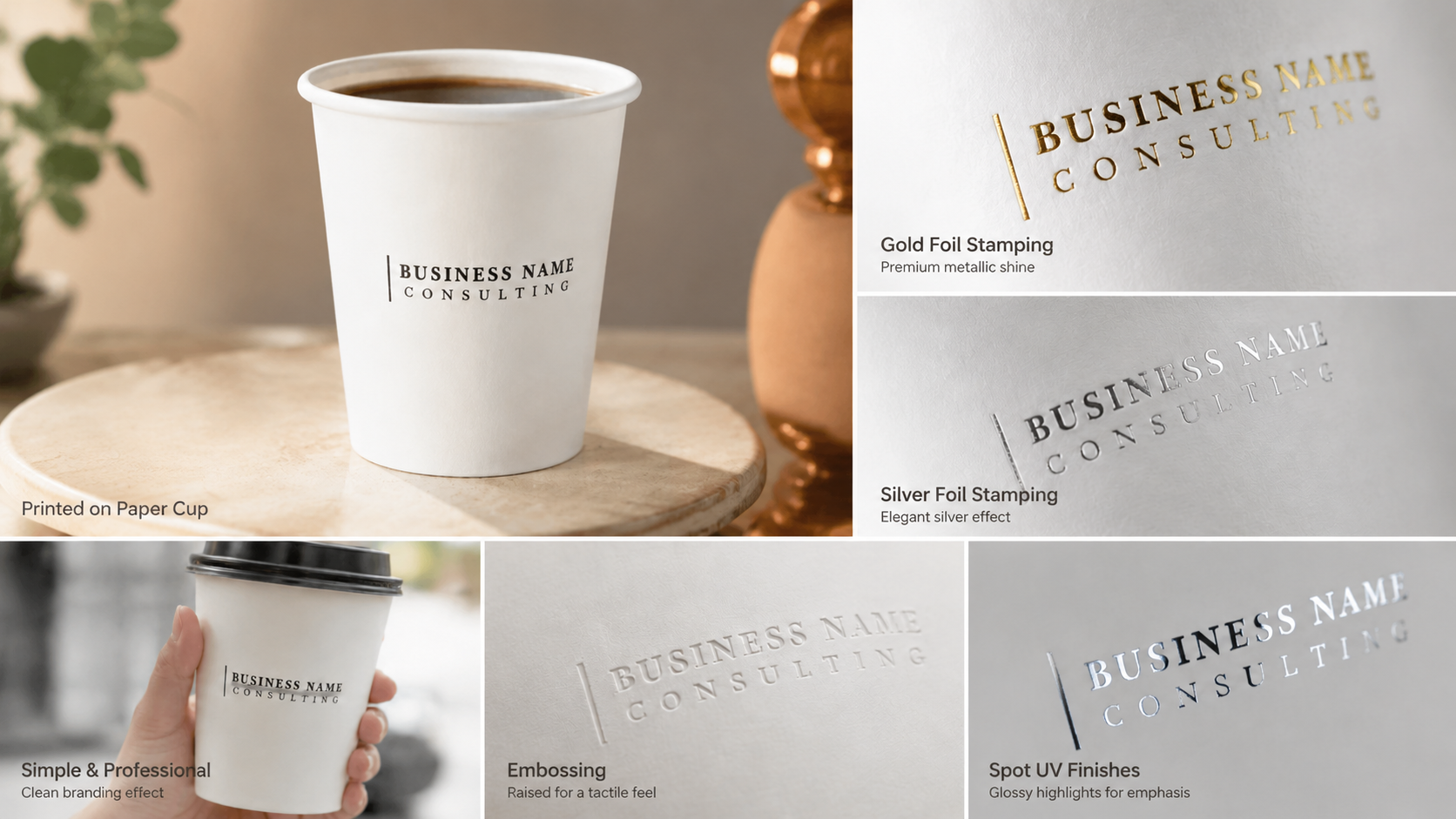Premium Custom Hotel Paper Cups
