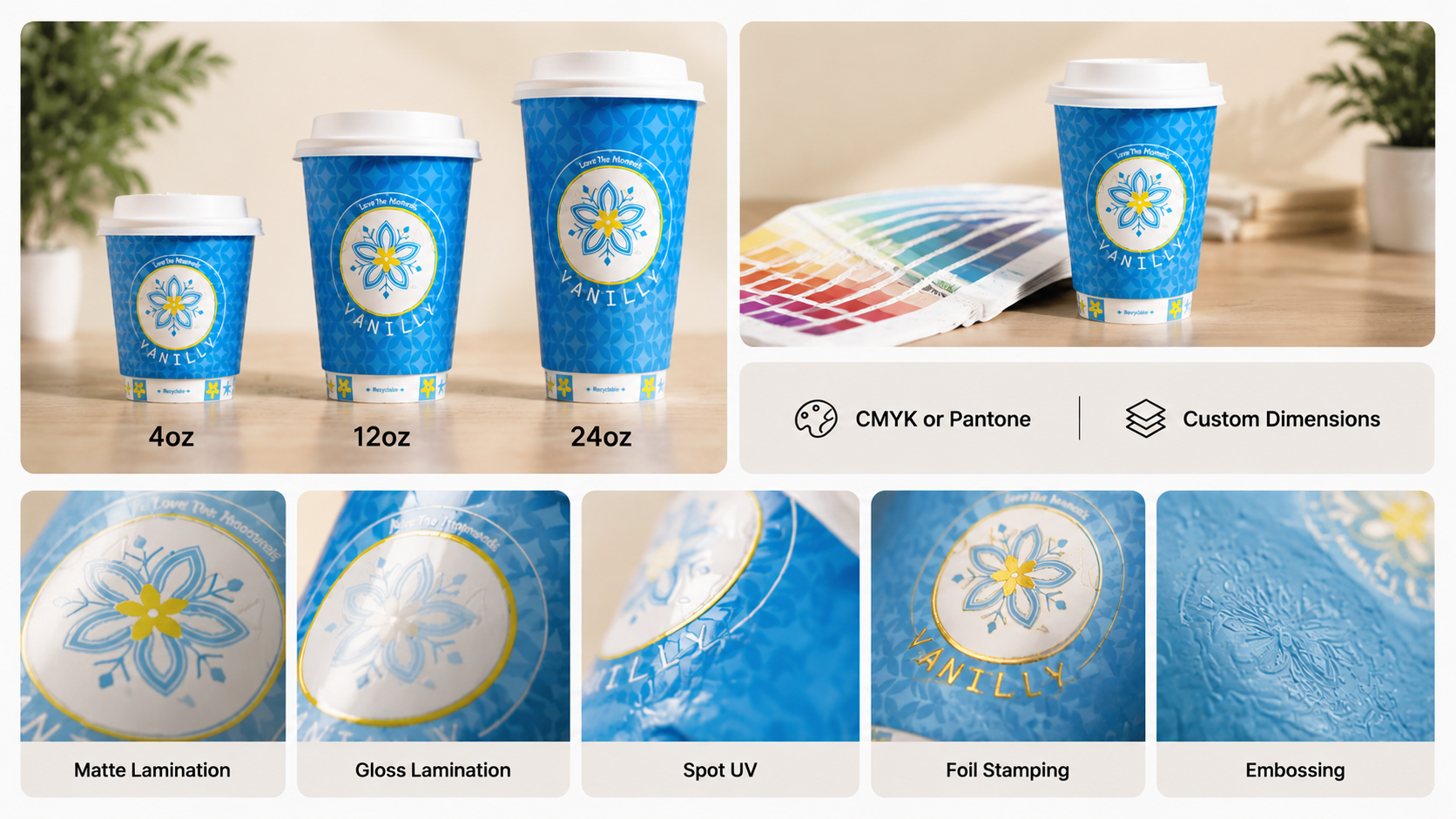 Rotating Coffee Cup for Interactive Takeaway Drinks