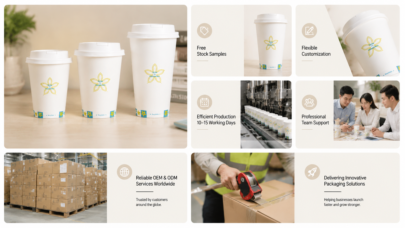 Rotating Coffee Cup for Interactive Takeaway Drinks