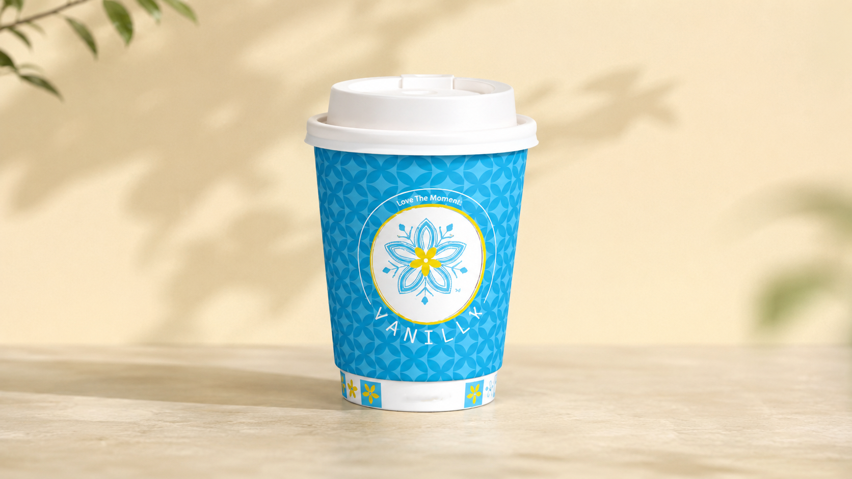 Rotating Coffee Cup for Interactive Takeaway Drinks