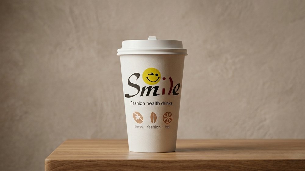 Small Disposable Cups for Hot Drinks in Takeaway and Catering