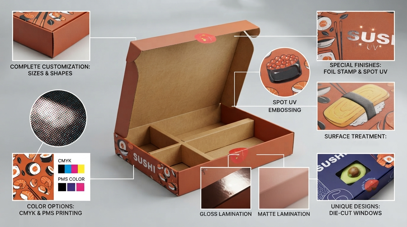 Sushi Boxes for Premium Japanese Takeaway Presentation-4