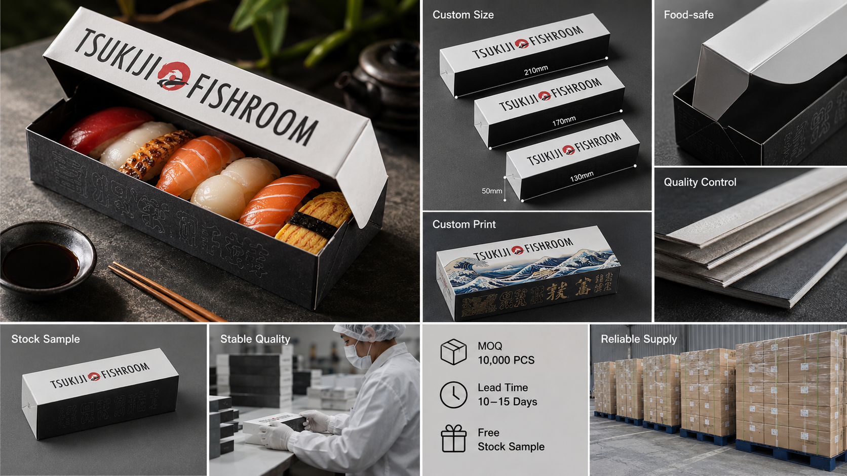 Sushi Roll Box for Perfect Maki & Hand-Roll Takeaway-4