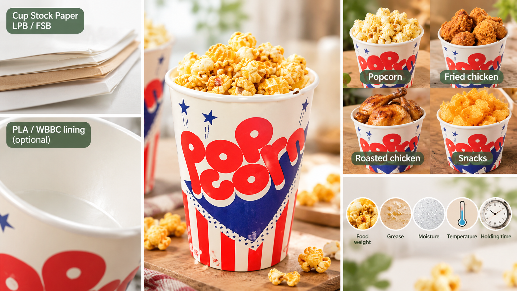 Wholesale Custom Printed Popcorn Buckets for Cinemas & Events-2