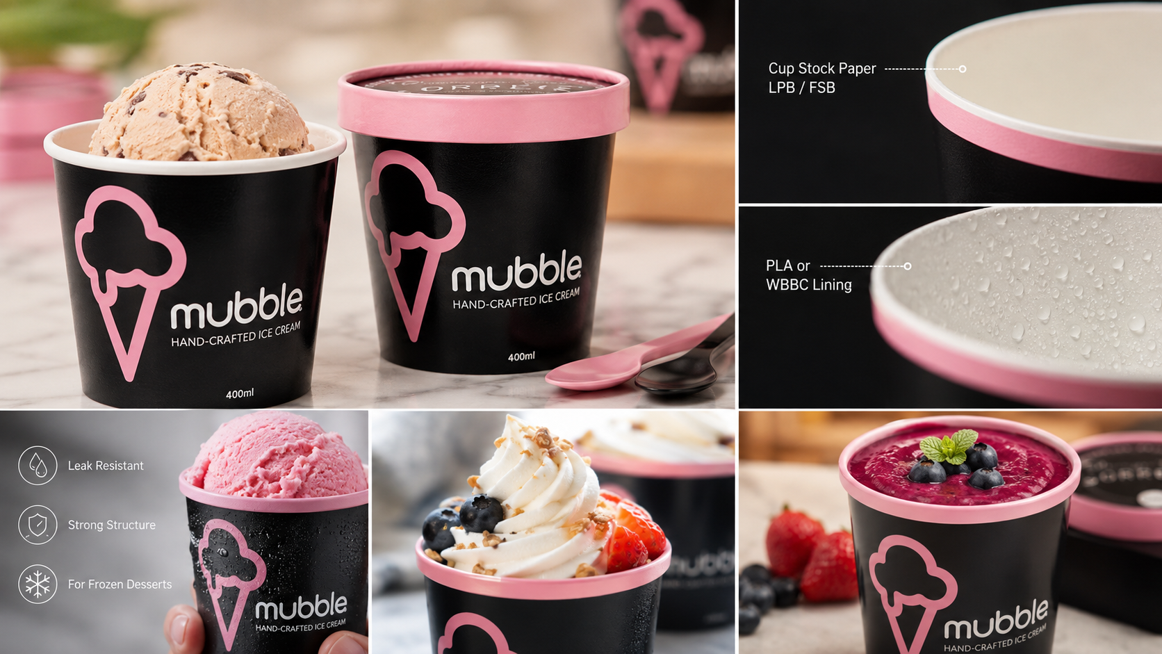 Wholesale Ice Cream Cups Supplier for Frozen Dessert Businesses-1