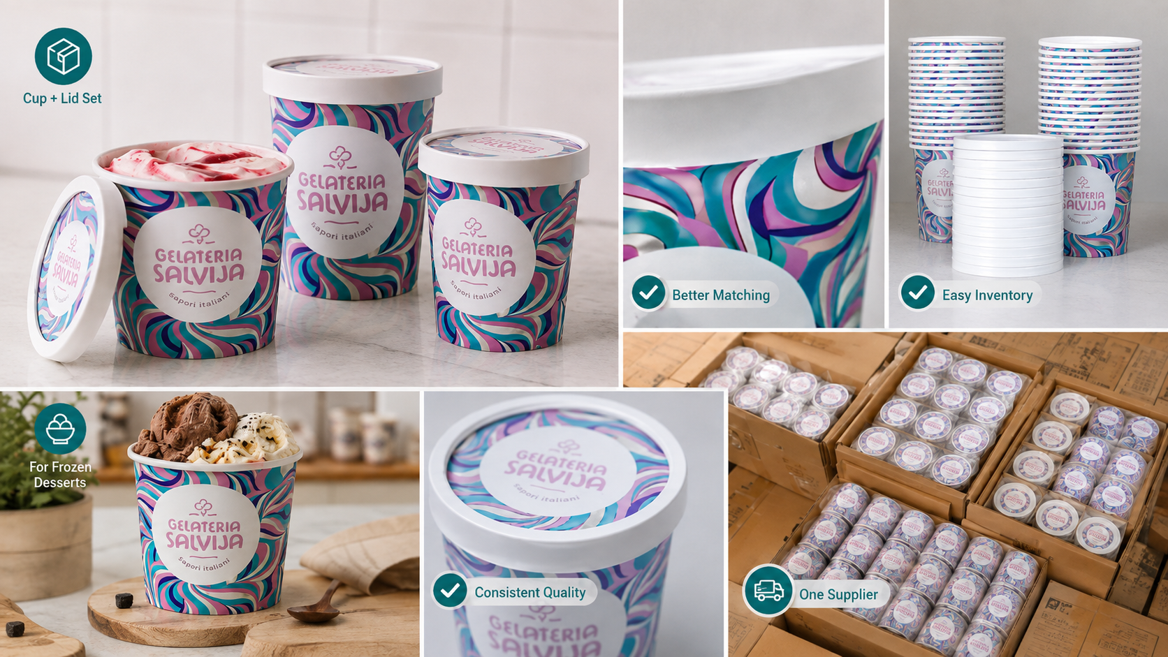 Wholesale Ice Cream Cups Supplier for Frozen Dessert Businesses-3