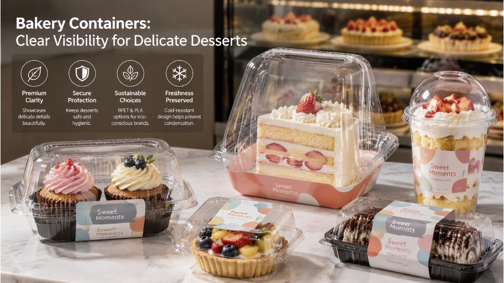 maibaopak Bakery Containers_ Clear Visibility for Delicate Desserts
