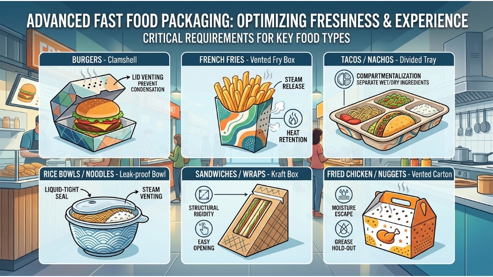 maibaopak Select Packaging by Food Type