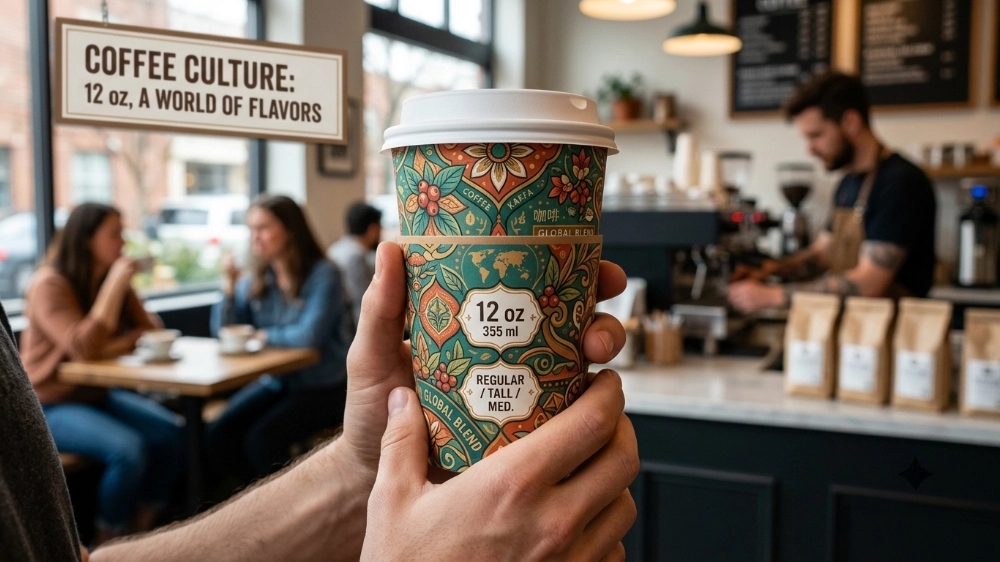 maibaopak12 oz Coffee Cup Small or Medium